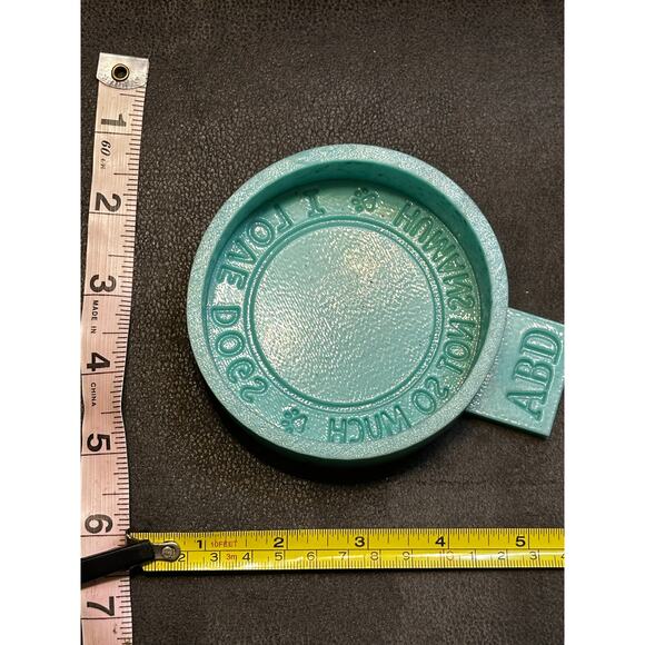 I Love Dogs, Humans Not So Much Silicone Freshie Mold – ABD Brand 🐾 - Picture 2 of 4